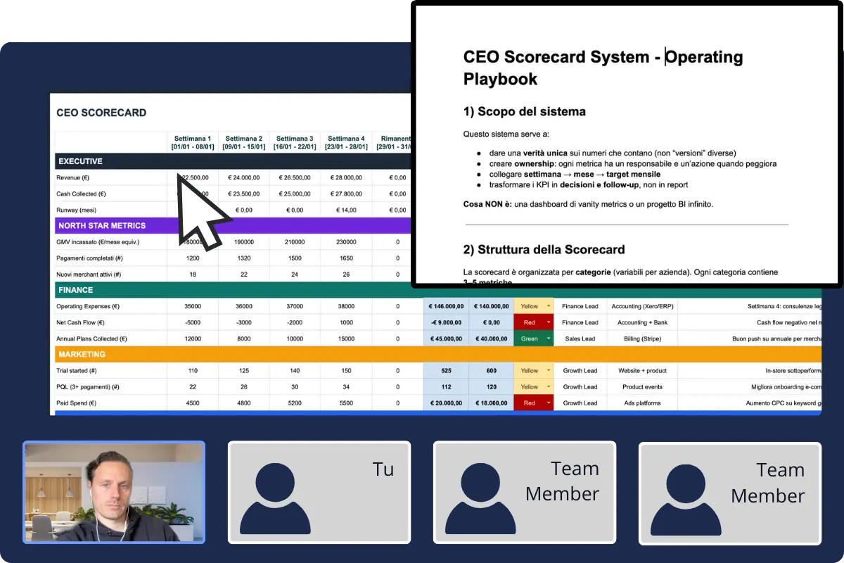 Playbook KPI e handover